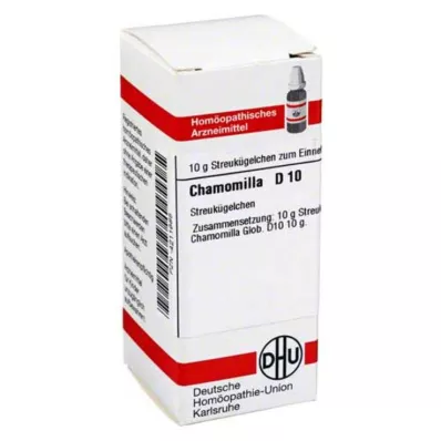 CHAMOMILLA D 10 palloa, 10 g