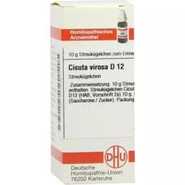 CICUTA VIROSA D 12 palloa, 10 g