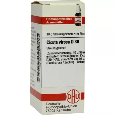 CICUTA VIROSA D 30 palloa, 10 g CICUTA VIROSA D 30 palloa, 10 g