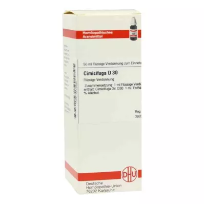 CIMICIFUGA D 30 Laimennus, 50 ml CIMICIFUGA D 30 Laimennus, 50 ml