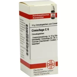 CIMICIFUGA C 6 pallot, 10 g