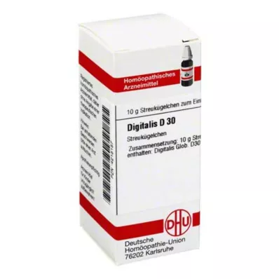 DIGITALIS D 30 palloa, 10 g