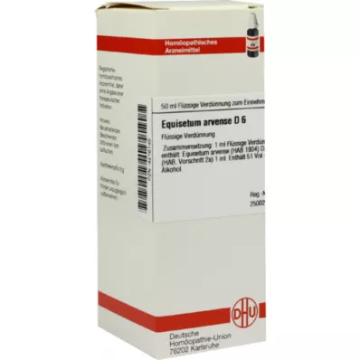 EQUISETUM ARVENSE D 6 Laimennus, 50 ml