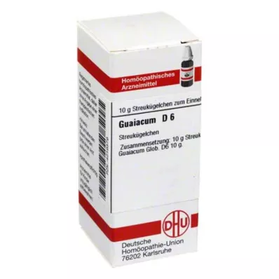 GUAIACUM D 6 palloa, 10 g