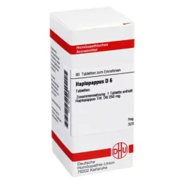 HAPLOPAPPUS D 6 tablettia, 80 kpl