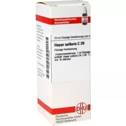 HEPAR SULFURIS C 30 -laimennos, 20 ml