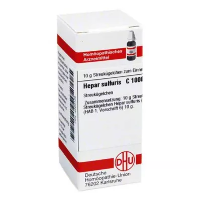 HEPAR SULFURIS C 1000 palleroa, 10 g HEPAR SULFURIS C 1000 palleroa, 10 g