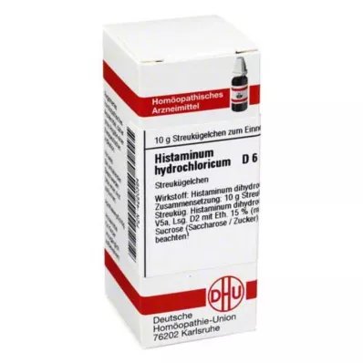 HISTAMINUM hydrochloricum D 6 palloa, 10 g