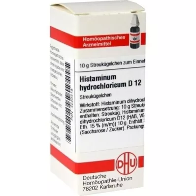 HISTAMINUM hydrochloricum D 12 palloa, 10 g