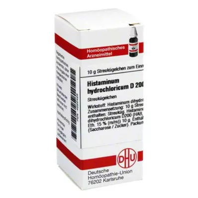 HISTAMINUM hydrochloricum D 200 palloa, 10 g
