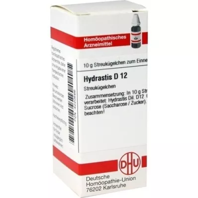 HYDRASTIS D 12 palloa, 10 g