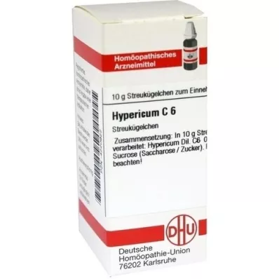 HYPERICUM C 6 pallot, 10 g