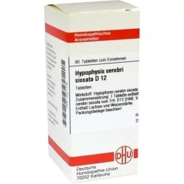 HYPOPHYSIS CEREBRI siccata D 12 tablettia, 80 kpl