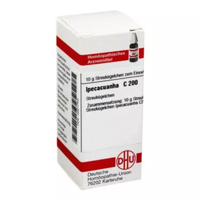 IPECACUANHA C 200 palloa, 10 g