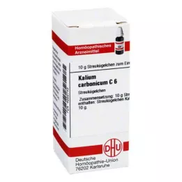 KALIUM CARBONICUM C 6 pallot, 10 g