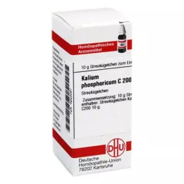 KALIUM PHOSPHORICUM C 200 palloa, 10 g
