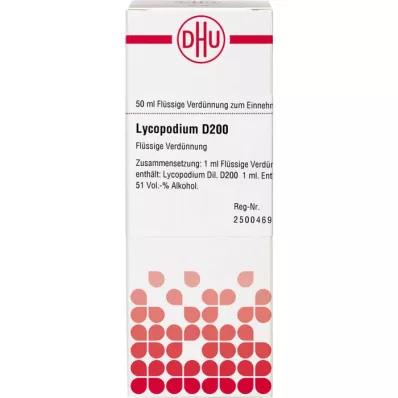 LYCOPODIUM D 200 Laimennus, 50 ml