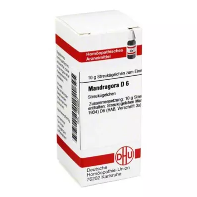 MANDRAGORA D 6 palloa, 10 g