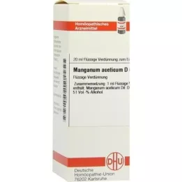 MANGANUM ACETICUM D 6 Laimennus, 20 ml