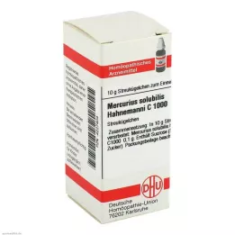 MERCURIUS SOLUBILIS Hahnemanni C 1000 palloa, 10 g