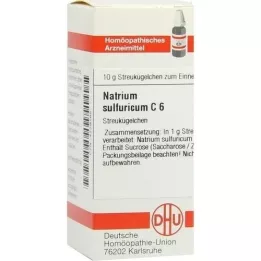 NATRIUM SULFURICUM C 6 pallot, 10 g