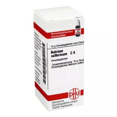 NATRIUM SULFURICUM C 6 pallot, 10 g
