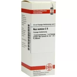 NUX VOMICA C 6 Laimennus, 20 ml