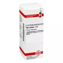 NUX VOMICA C 6 Laimennus, 20 ml