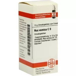 NUX VOMICA C 9 pallo, 10 g