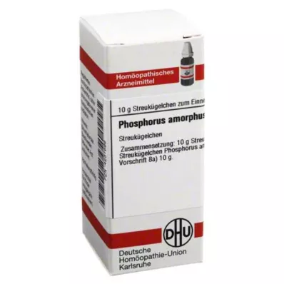 PHOSPHORUS AMORPHUS D 12 palloa, 10 g