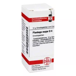 PLANTAGO MAJOR D 4 palloa, 10 g