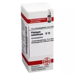 PLATINUM METALLICUM D 12 palloa, 10 g