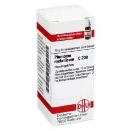 PLUMBUM METALLICUM C 200 palloa, 10 g