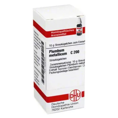 PLUMBUM METALLICUM C 200 palloa, 10 g PLUMBUM METALLICUM C 200 palloa, 10 g