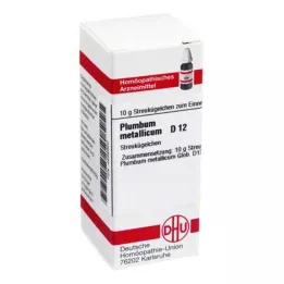 PLUMBUM METALLICUM D 12 palloa, 10 g