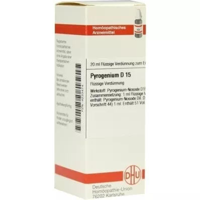 PYROGENIUM D 15 -laimennos, 20 ml