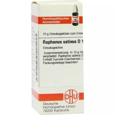 RAPHANUS SATIVUS D 12 palloa, 10 g