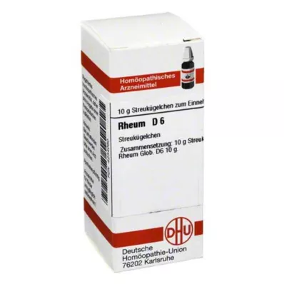 RHEUM D 6 palloa, 10 g RHEUM D 6 palloa, 10 g