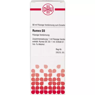 RUMEX D 3 Laimennus, 50 ml