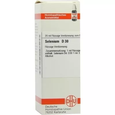 SELENIUM D 30 -laimennus, 20 ml