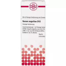 SERUM ANGUILLAE D 12 Laimennus, 50 ml