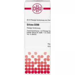 SILICEA D 200 -laimennus, 20 ml