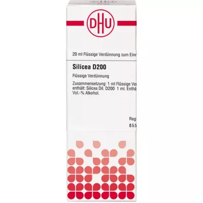 SILICEA D 200 -laimennus, 20 ml