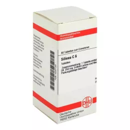 SILICEA C 6 tablettia, 80 kpl