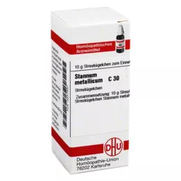 STANNUM METALLICUM C 30 palloa, 10 g