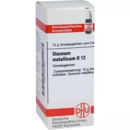 STANNUM METALLICUM D 12 palloa, 10 g