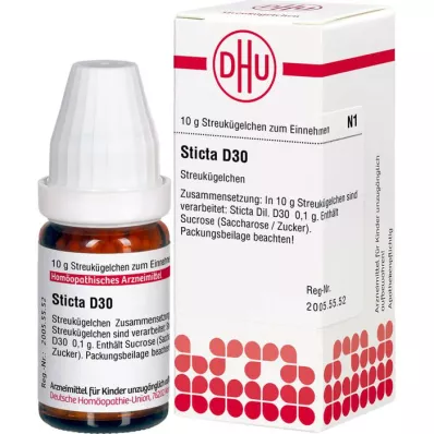 STICTA D 30 palloa, 10 g