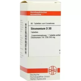 STRAMONIUM D 30 tablettia, 80 kpl