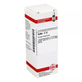 SULFUR C 12 Laimennus, 20 ml