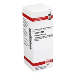 SULFUR C 200 Laimennus, 20 ml